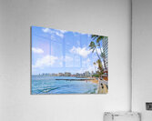 Hawaii Waikiki Beach  Acrylic Print