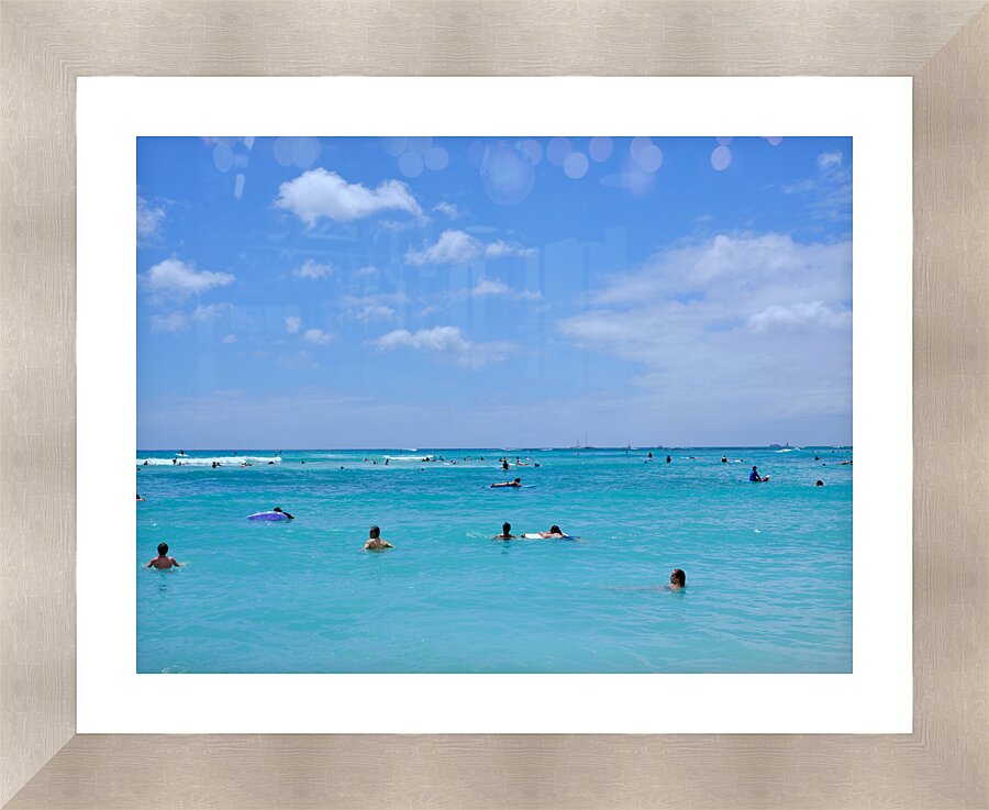 Hawaii Ocean  Framed Print Print