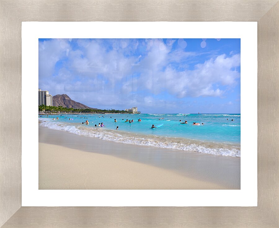 Hawaii Beach III  Framed Print Print