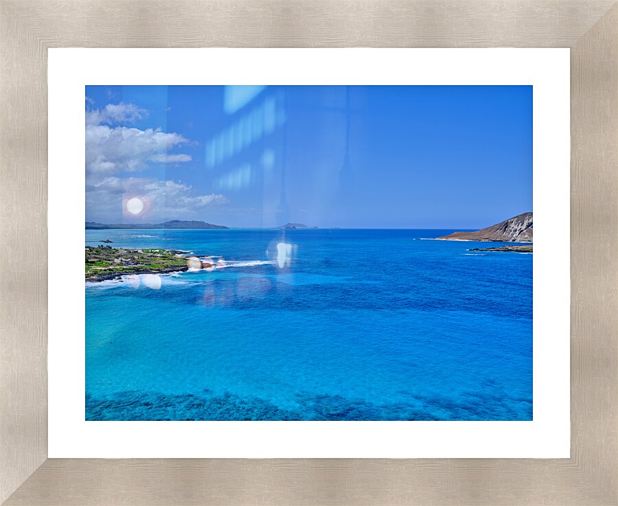Hawaii Blue Water Island II  Framed Print Print