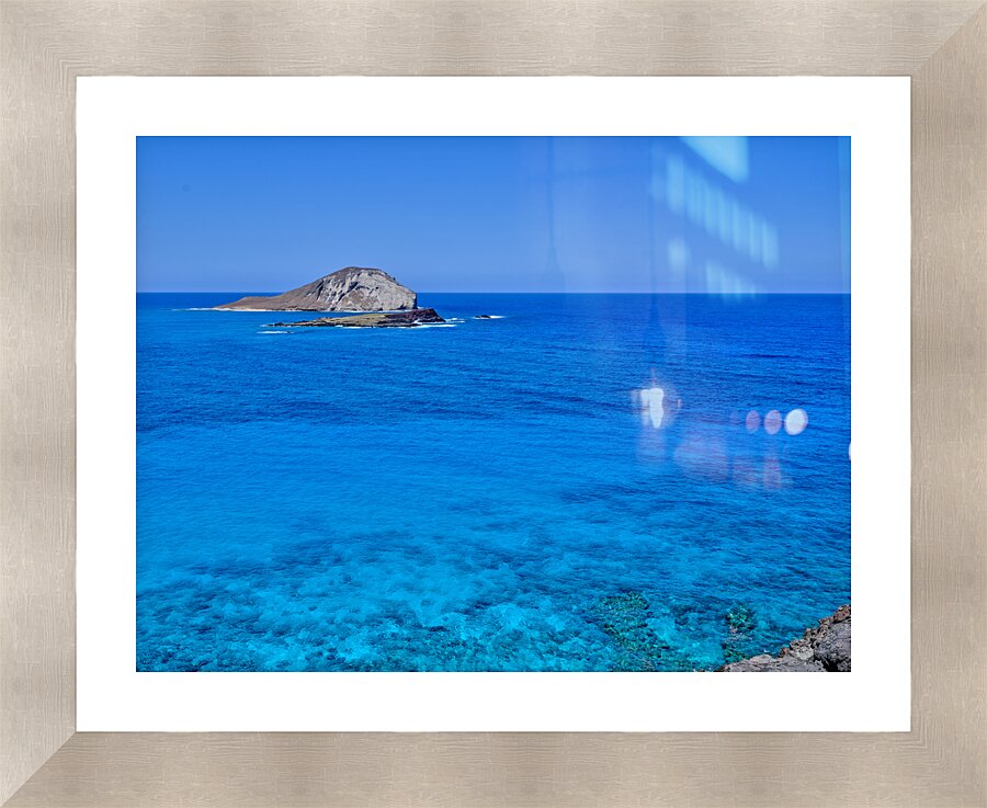 Hawaii Blue Water Island I  Framed Print Print