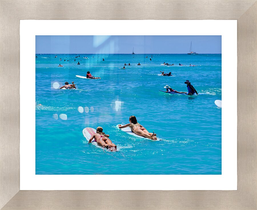 Hawaii Blue Water IV  Framed Print Print
