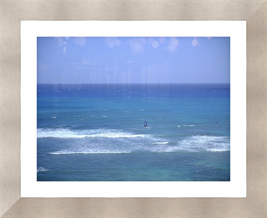 Hawaii Blue Ocean VII  Framed Print Print