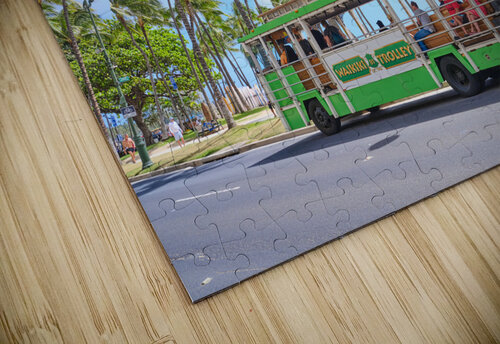 Hawaii Trolley Kamara Studio   Ultra High Resolution Mural Prints puzzle