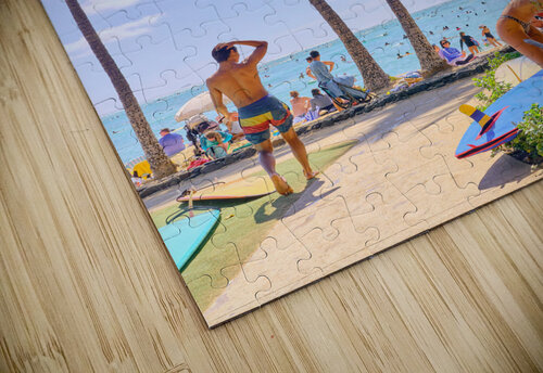 Hawaii Surf Kamara Studio   Ultra High Resolution Mural Prints puzzle