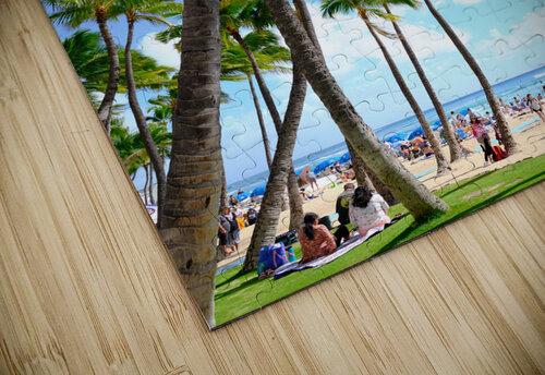 Hawaii Palms Beach 2 Kamara Studio   Ultra High Resolution Mural Prints puzzle