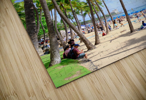 Hawaii Palms Beach Kamara Studio   Ultra High Resolution Mural Prints puzzle