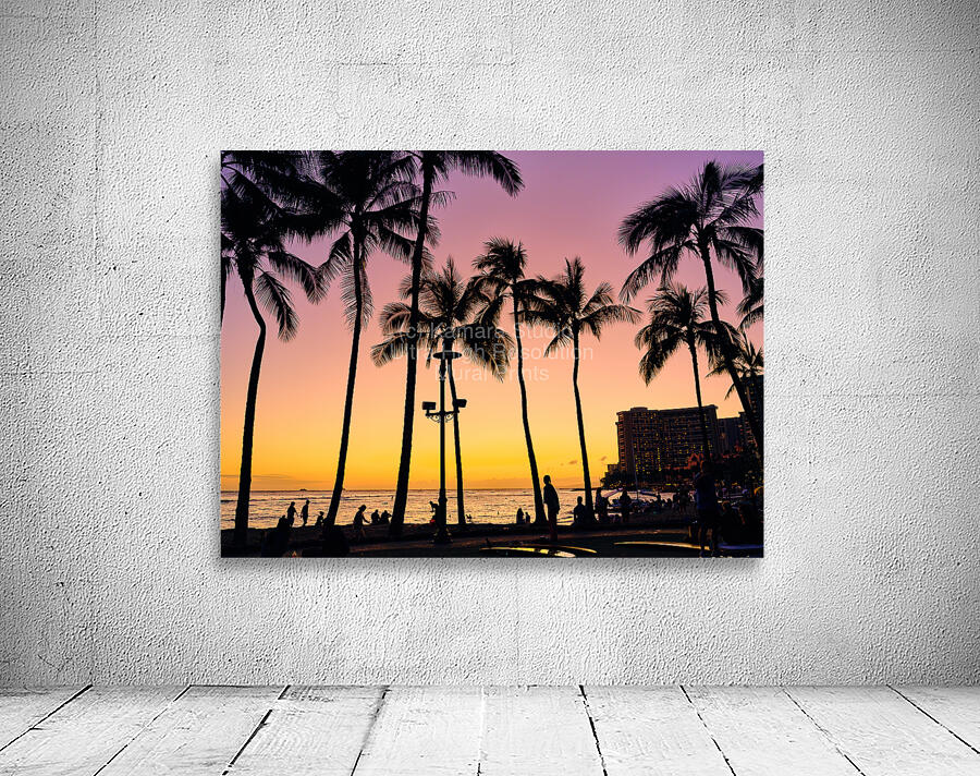 Hawaii Sunset by Kamara Studio   Ultra High Resolution Mural Prints
