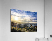 Mountain Sunset  Impression acrylique