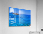 Hawaii Blue Water Island I  Impression acrylique