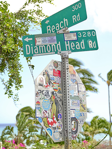 Hawaii Street Sign