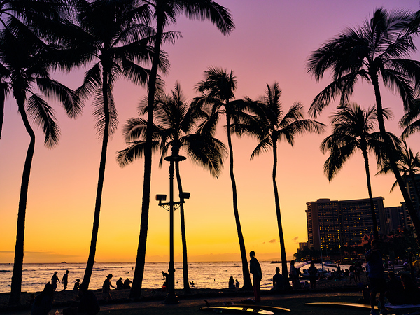 Hawaii Sunset Print