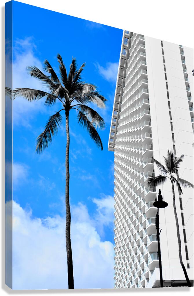 Hawaii Hotel II  Impression sur toile