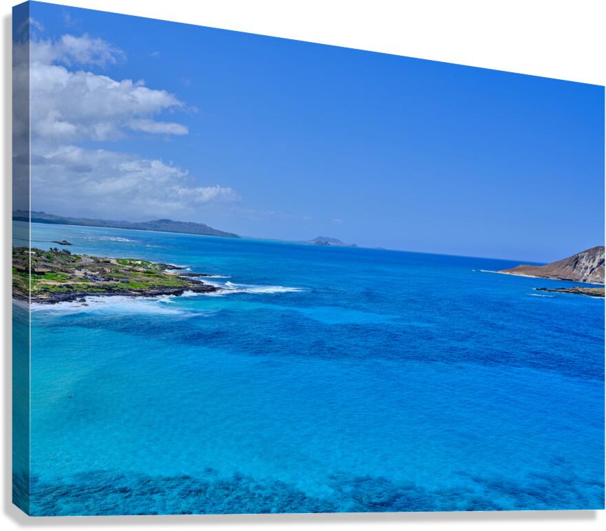 Hawaii Blue Water Island II  Impression sur toile