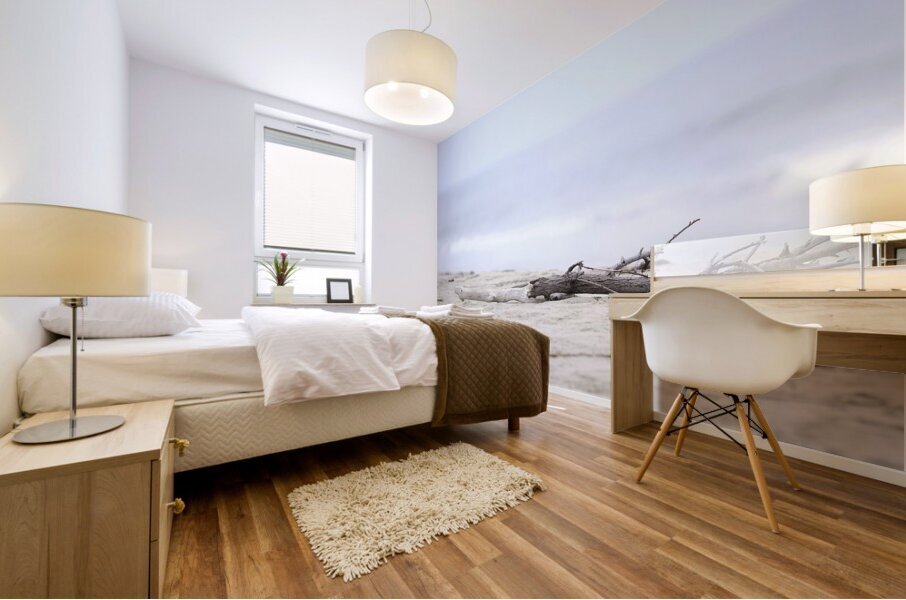 Beach Wood Mural print