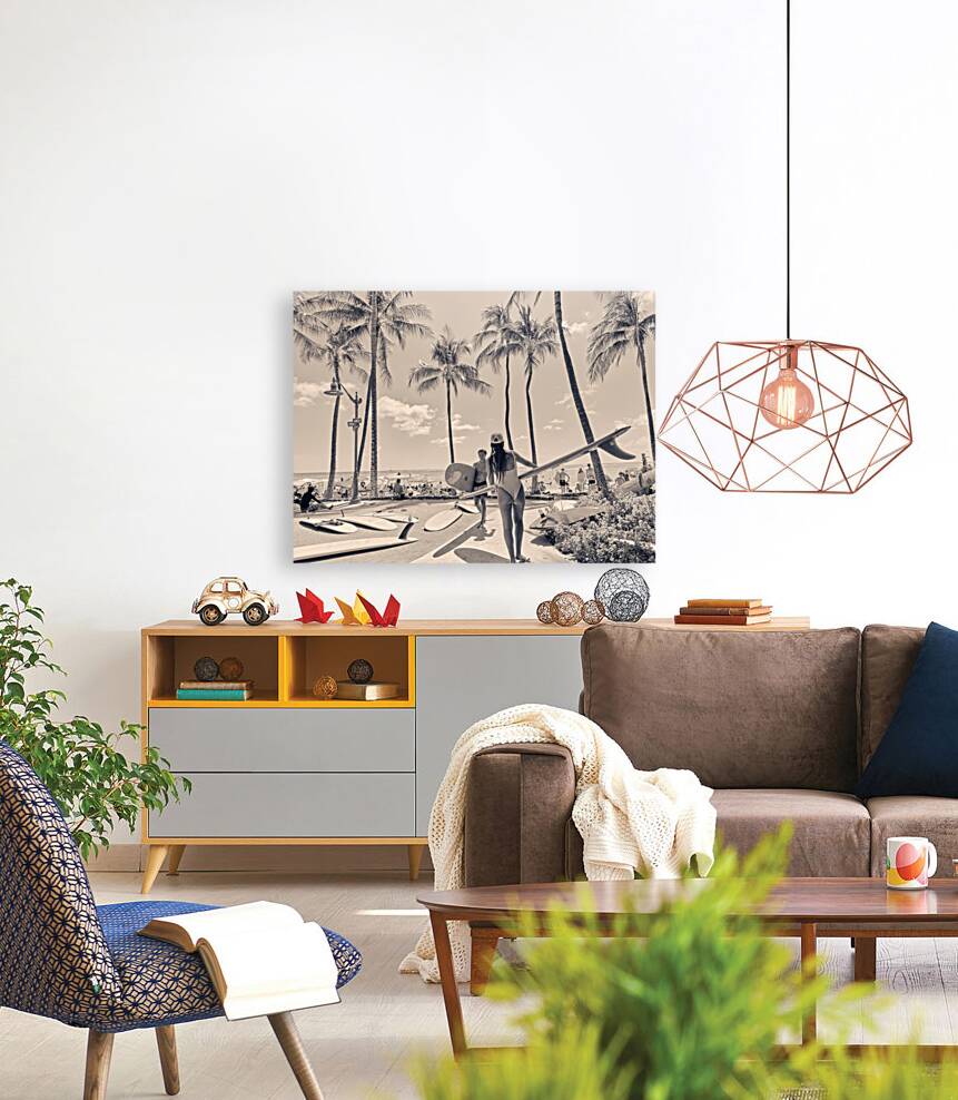 Hawaii Surfing IV Reproduction