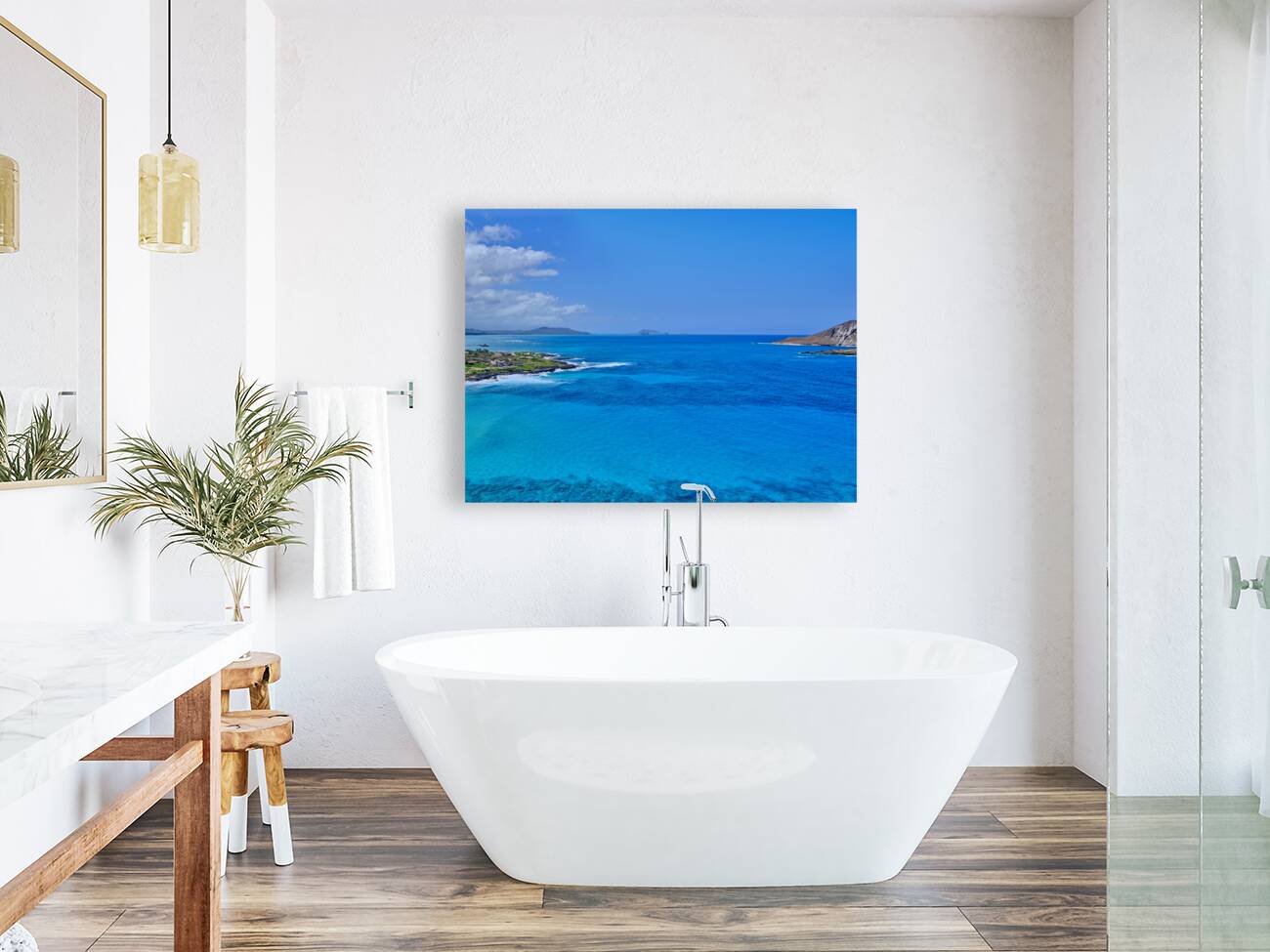 Hawaii Blue Water Island II Reproduction