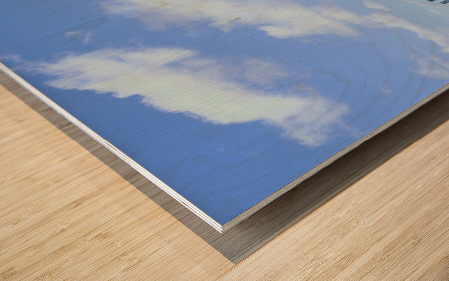 Hawaii Waikiki Club Wood print